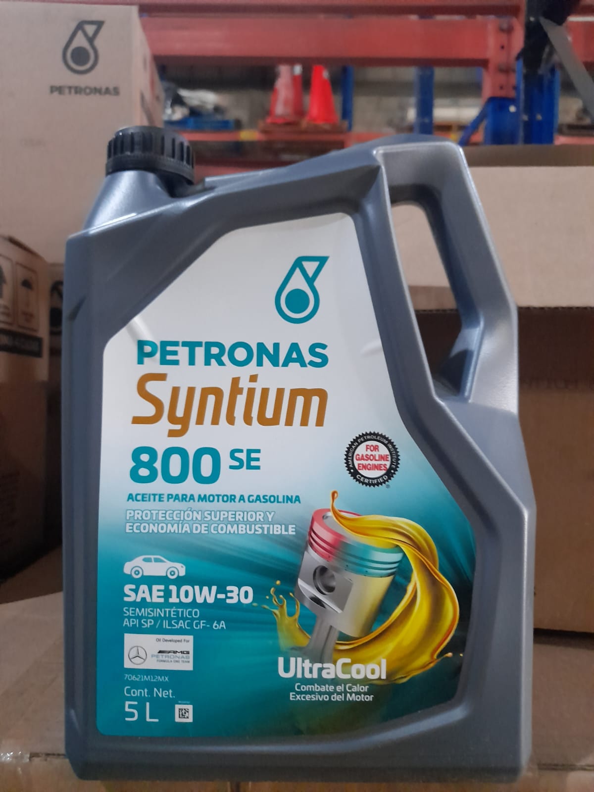 SYNTIUM 800AM 10W30 API SP SEMISINTETICO 5L GARRAFA