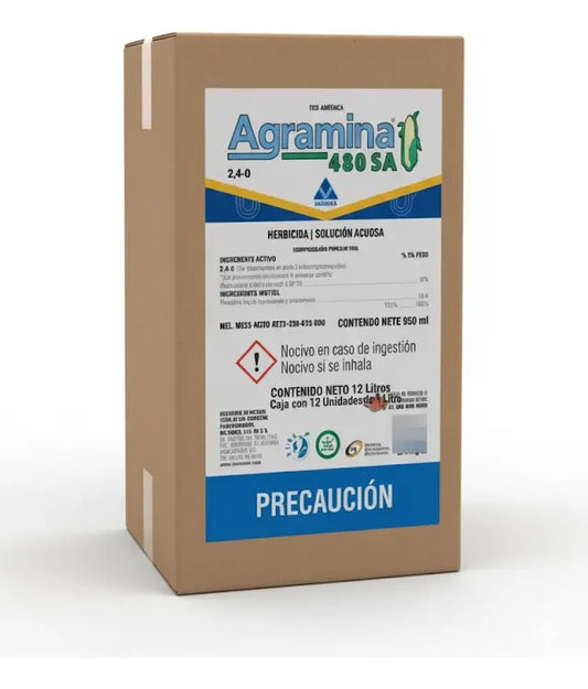 Herbicida Agramina 480 950ml caja c/12 pzas