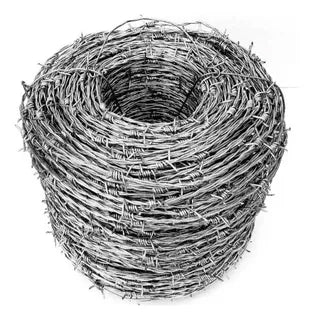 Alambre de púas delgado galvanizado 360 metros