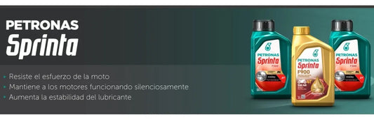 2 Pza Sprinta F900AM 10W-50 SN 946mL Sintético moto