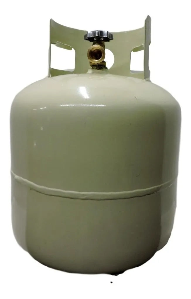 Cilindro vacío gas 20 libras portátil válvula tradicional