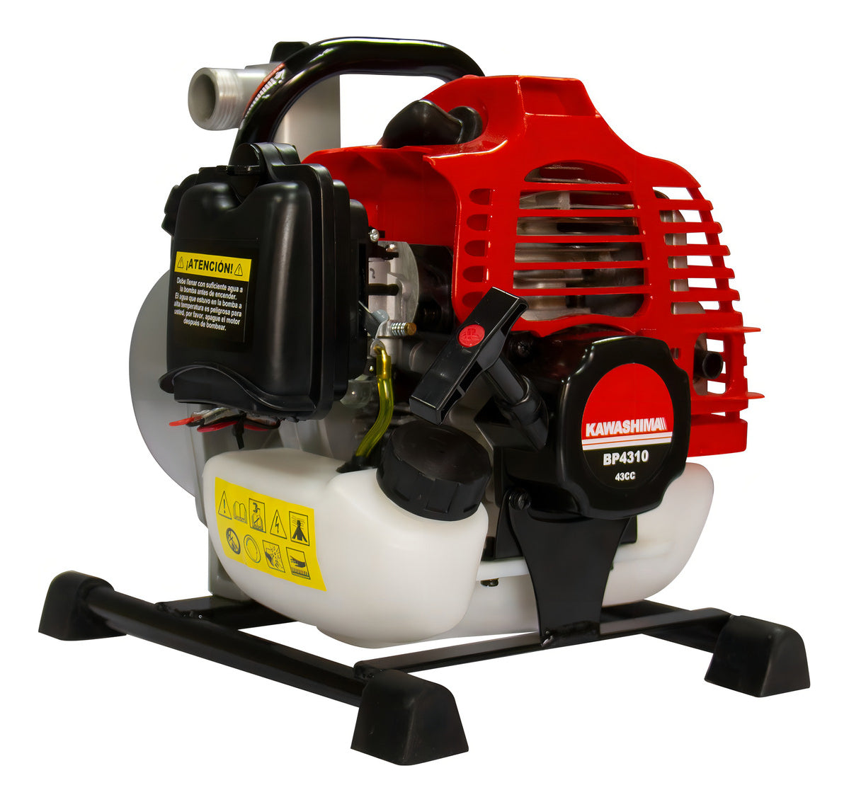 Motobomba De Agua Riego 1 Pulgada Autocebante Kawashima Bp4310 De 127w Con Accesorios