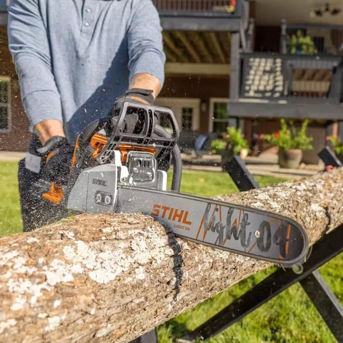 Stihl - Sierra de cadena de hierro fundido MS-250 con barra de 50.8 centímetros