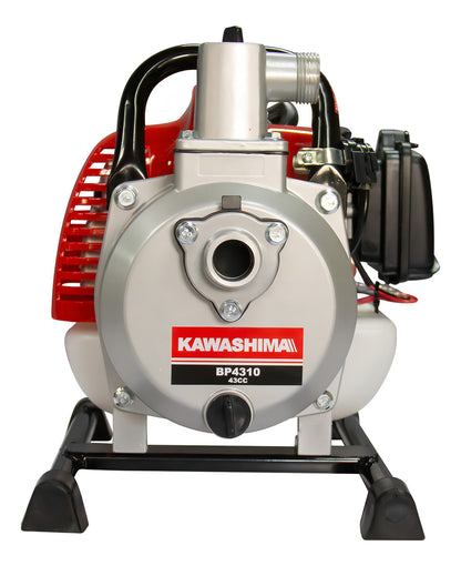 Motobomba De Agua Riego 1 Pulgada Autocebante Kawashima Bp4310 De 127w Con Accesorios