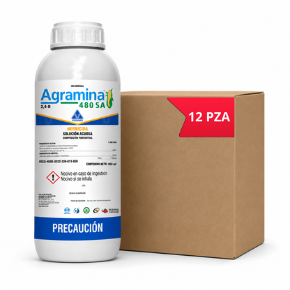Herbicida Agramina 480 950ml caja c/12 pzas