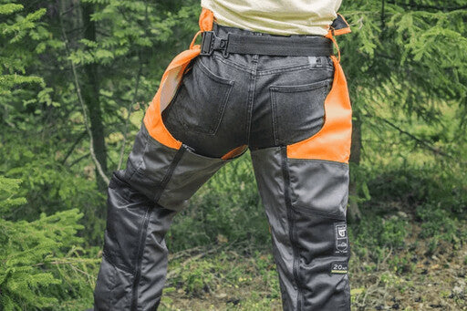 CHAPARRERA HUSQVARNA 529519801 Y GUANTE 599651209 ANTICORTE