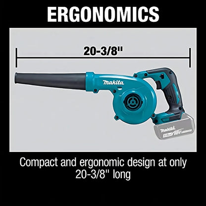 Makita Dub185zx1 18v Lxt Soplador Inalámbrico Iones Turquesa