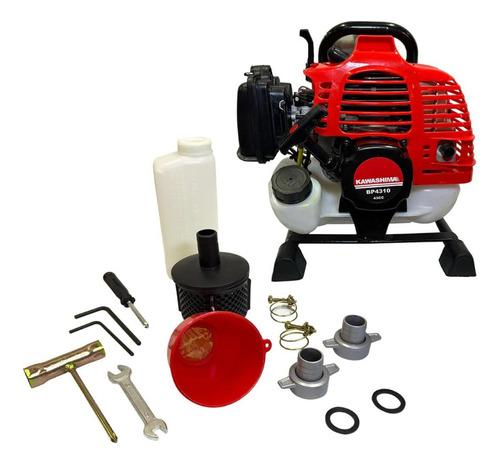 Motobomba De Agua Riego 1 Pulgada Autocebante Kawashima Bp4310 De 127w Con Accesorios