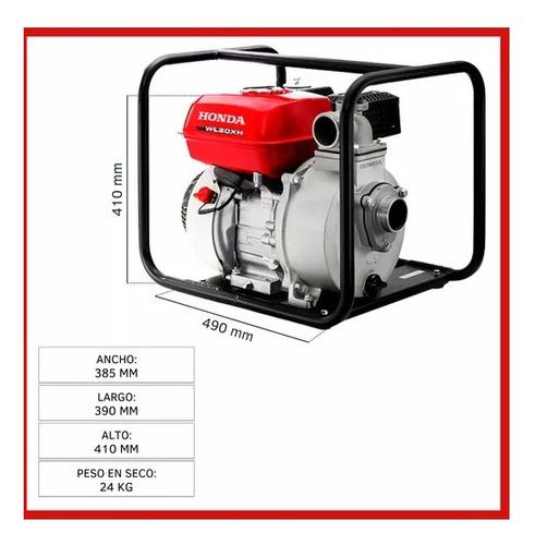 Motobomba WL20XM-MFX 2″ 5.5HP c/gasolina marca Honda