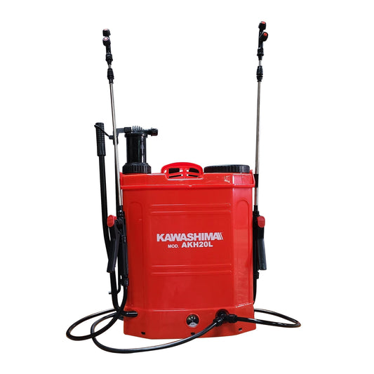 K A W A S H I M A Fumigadora Aspersora ElÃ©ctrico/Manual 20lts Hibrido Akh20l Color Rojo