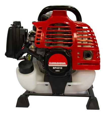 Motobomba De Agua Riego 1 Pulgada Autocebante Kawashima Bp4310 De 127w Con Accesorios