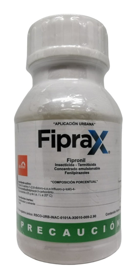 Insecticida Fipronil Fiprax 250ml Control De Termitas Y Cucarachas En Interiores Y Exteriores