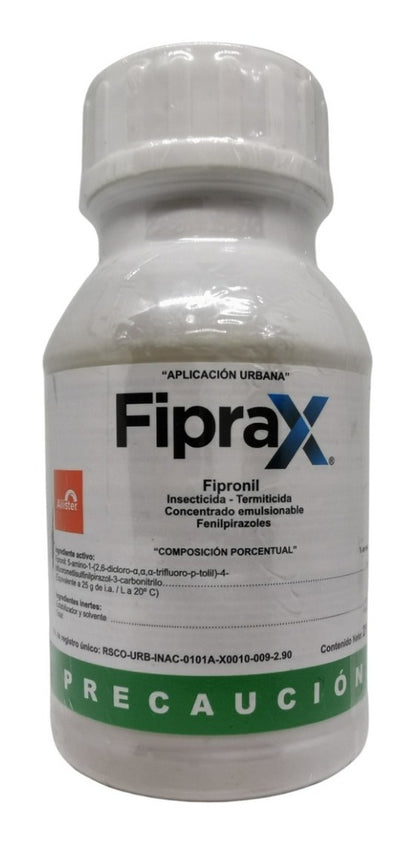 Insecticida Fipronil Fiprax 250ml Control De Termitas Y Cucarachas En Interiores Y Exteriores