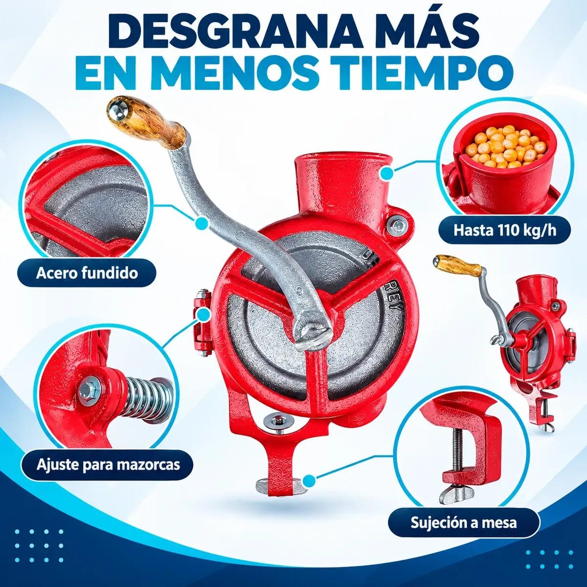 Desgranadora de Maíz Manual Del Rey