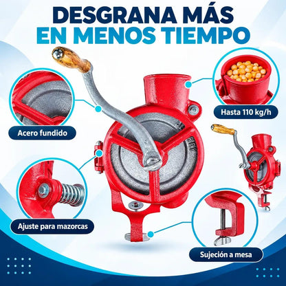 Desgranadora de Maíz Manual Del Rey
