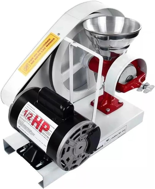 Molino Electrico Para Grano Motor 1/2 Hp Del Rey