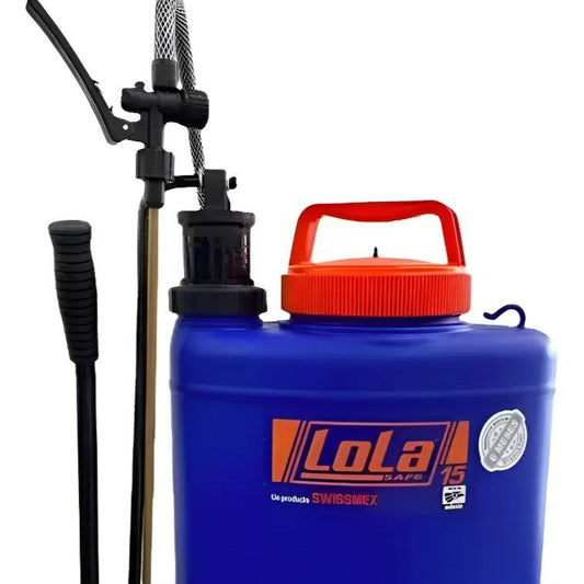 Aspersora manual mochila Lola 15 L portátil agrícola