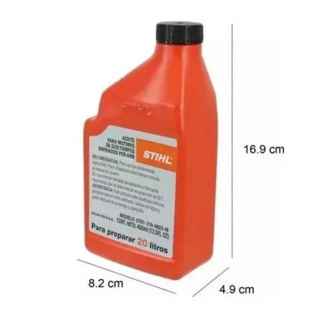 Aceite Motor 2 Tiempos Stihl  400ml. C/u   (2 Pack)