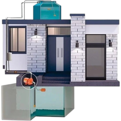 Bomba Domestica Evans 1/2 Hp 2hme050 Agua Limpia A Tinaco