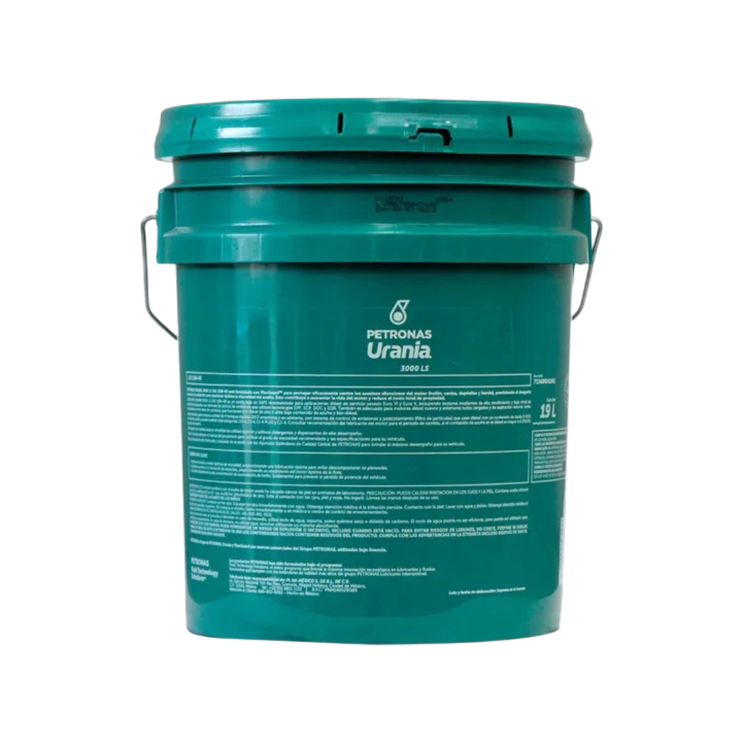Petronas Urania 3000 Ls 15w-40 Ck-4 Plus/sn Cubeta 19l