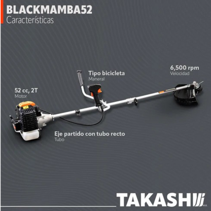 Desbrozadora Desmalezadora 52cc A Gasolina 2.5hp Takashi Col