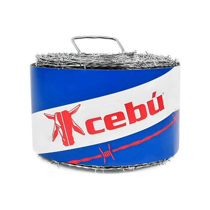 Alambre de púas delgado galvanizado 360 metros