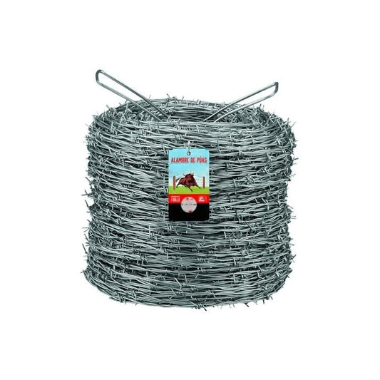 Alambre De Púas Potrero Calibre 12.5 Rollo De 34 Kg. 340 Mts
