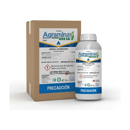 Herbicida Agramina 480 950ml caja c/12 pzas