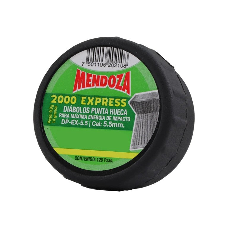 5pack Diábolo 2000 Express Calibre 5.5 120 Pieza Mendoza