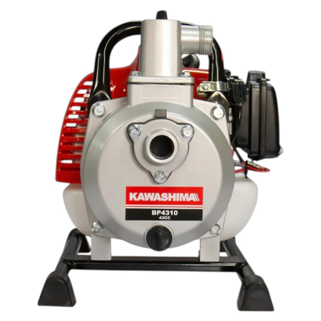 Motobomba De Agua Riego 1 Pulgada Autocebante Kawashima Bp4310 De 127w Con Accesorios