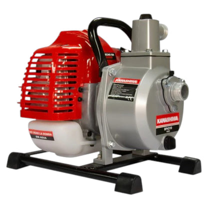 Motobomba De Agua Riego 1 Pulgada Autocebante Kawashima Bp4310 De 127w Con Accesorios