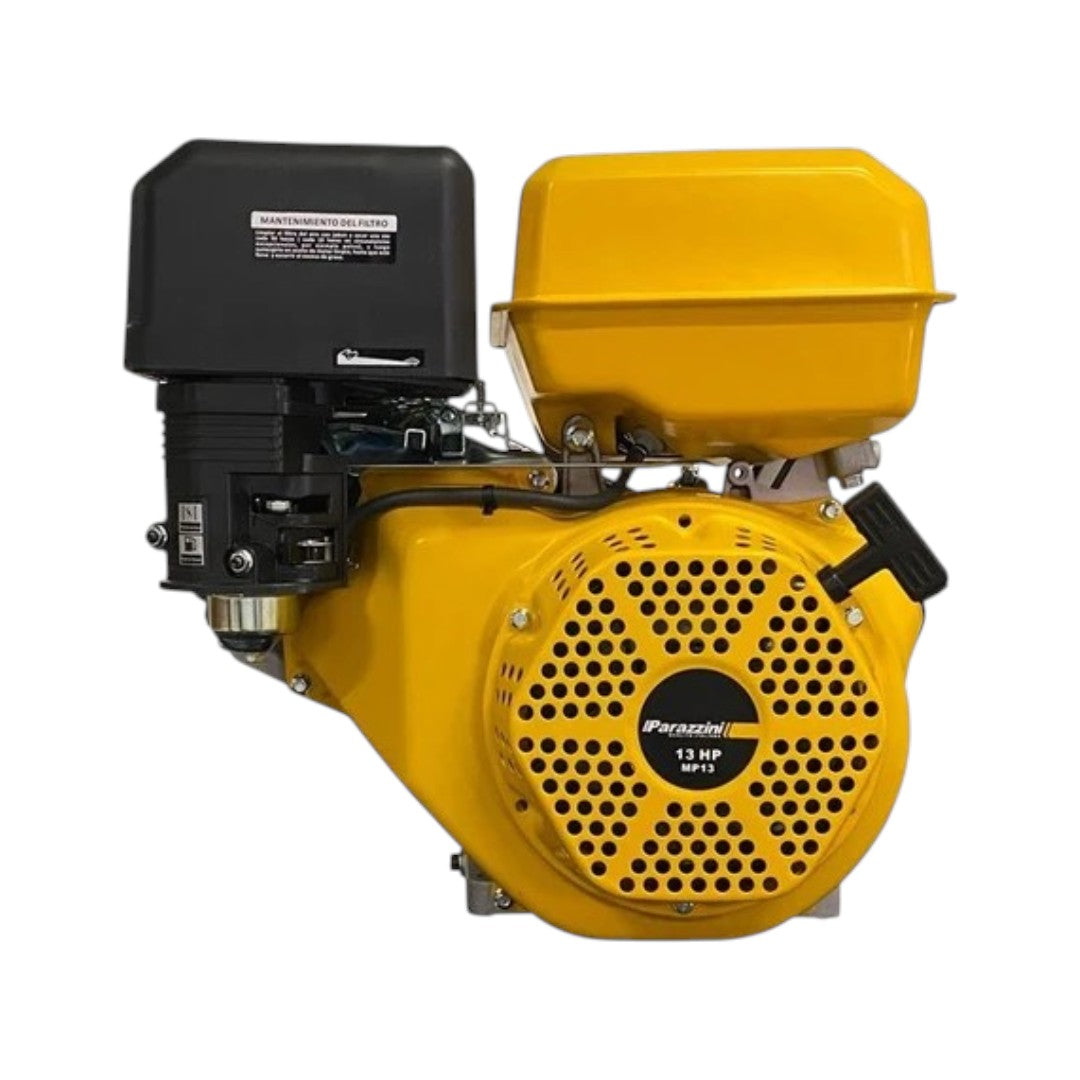Motor A Gasolina 13hp 4 Tiempos Con Reductor Cuñero 1pul Mp13c Parazzini 1,800 Rpm