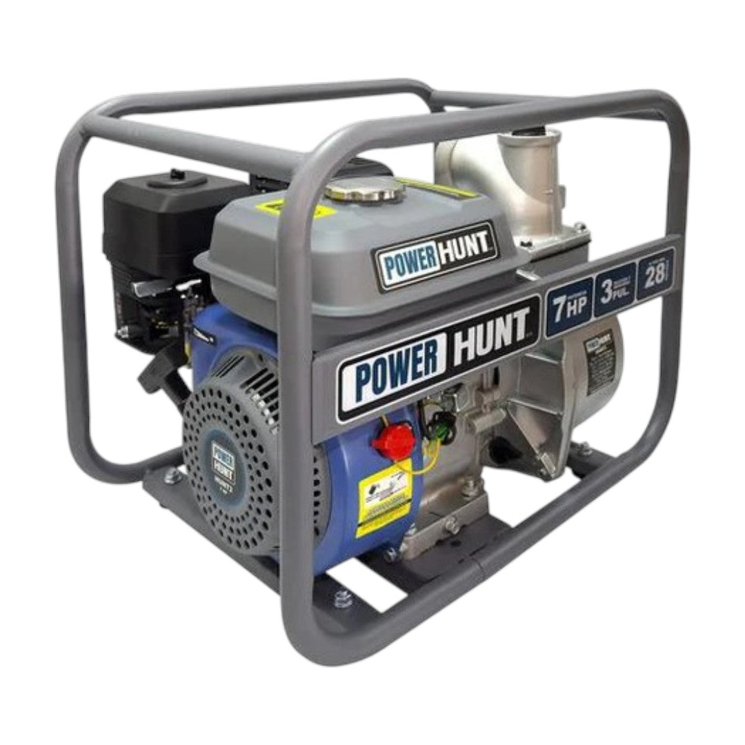 Motobomba Gasolina Power Hunt HUNT3 7HP Diámetro 3 Pulgadas Riego