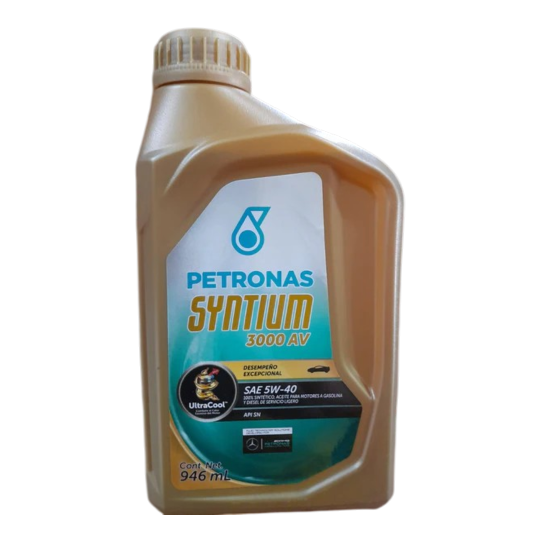 CAJA C/6 SYNTIUM 3000 AV 5W-40 946ML ACEITE SINTÉTICO