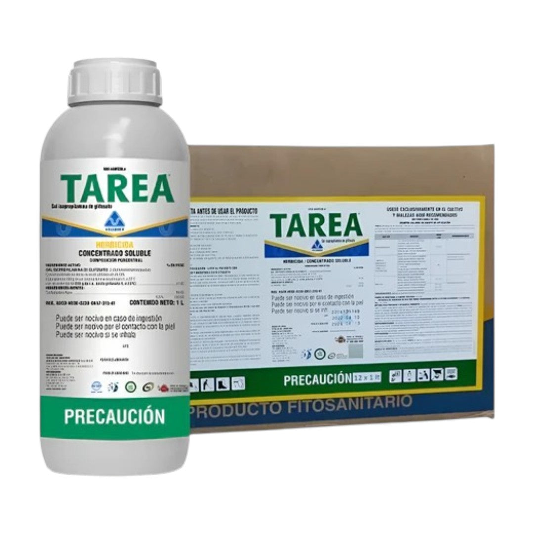 Tarea Herbicida Glifosato Velsimex Caja Con 12 Litros
