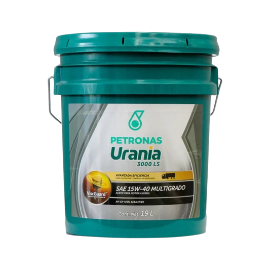 Petronas Urania 3000 Ls 15w-40 Ck-4 Plus/sn Cubeta 19l