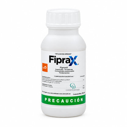 Insecticida Fipronil Fiprax 250ml Control De Termitas Y Cucarachas En Interiores Y Exteriores
