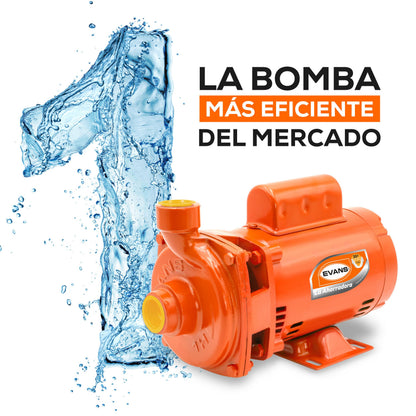 Electrobomba Evans 1/4 HP centrífuga 1x1 mod. 1HME025