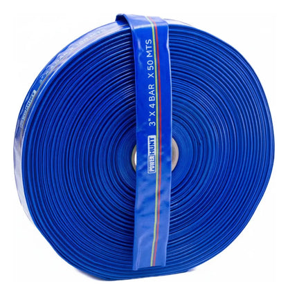 Manguera De Agua Plana 3 Pulgadas Lona Power Hunt 50 Mts. 4