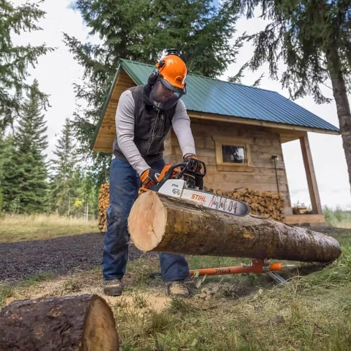 Stihl - Sierra de cadena de hierro fundido MS-250 con barra de 50.8 centímetros