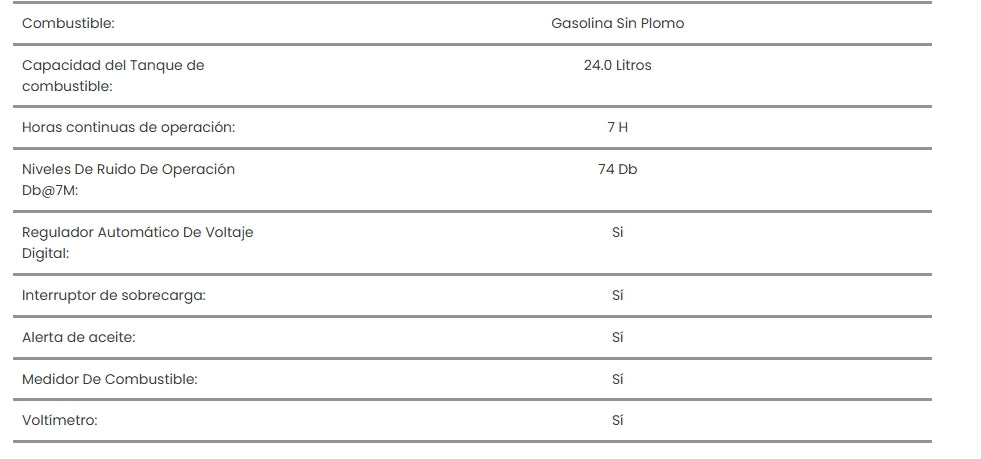 Generador EG6500CXS 6.5KVA 13HP 120/240V DC Honda LDHC