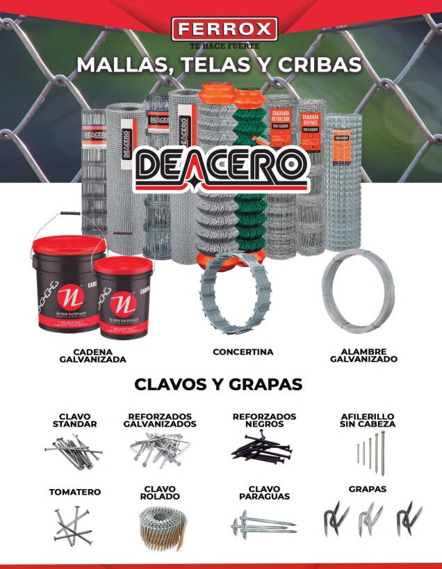 Malla Ganadera Borreguera 1.40 m alto rollo 50 metros