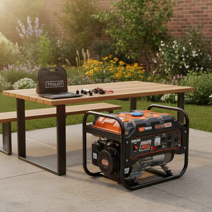 Generador De Gasolina 3000w 6.5hp 110/220v Ultra Fox