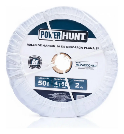 Manguera para bombeo 2″ x 50 m  Power Hunt