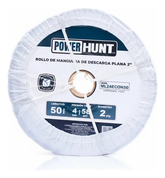 Manguera para bombeo 2″ x 50 m  Power Hunt