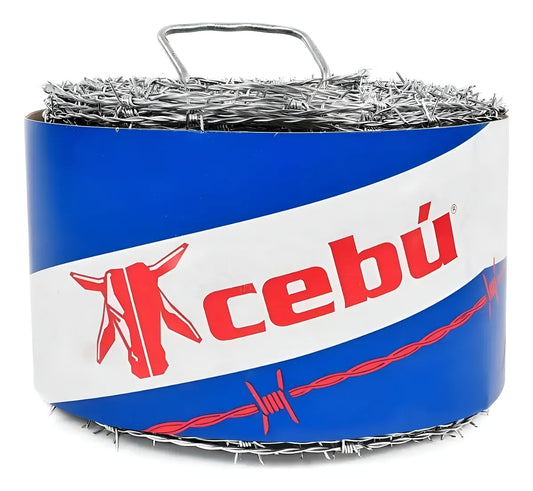 Alambre de púas delgado galvanizado 360 metros