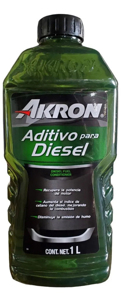 Aditivo Para Diesel Akron Caja 12 Piezas 1 L 812030