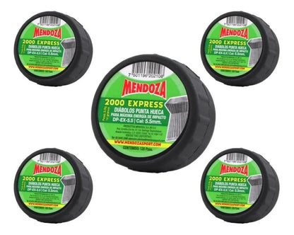 5pack Diábolo 2000 Express Calibre 5.5 120 Pieza Mendoza