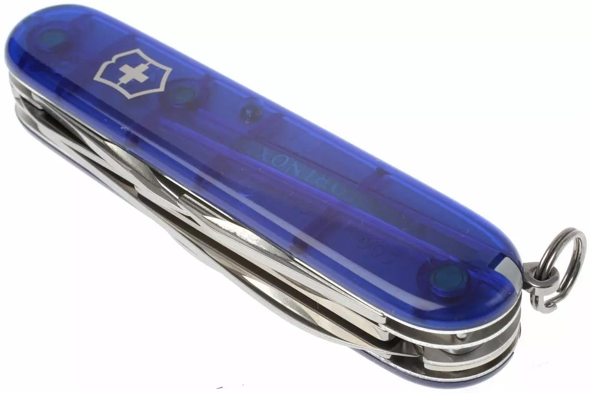 NAVAJA 1.3703.T2 CLIMBER AZUL TRANSPARENTE, 14 USOS