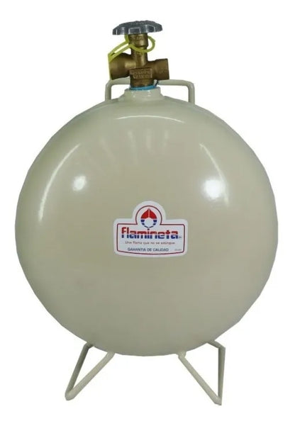 TANQUE DE GAS 6 KGS VERTICAL FLAMINETA